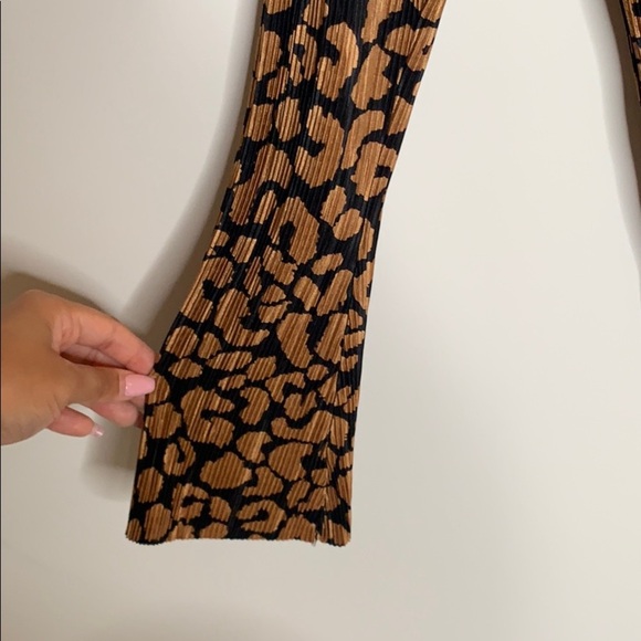 Leopard Print Topshop Turtleneck - Picture 4 of 5